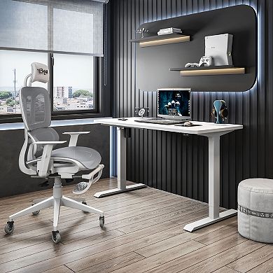 Techni Sport AIRFLEX2.0 White Mesh Gaming Chair