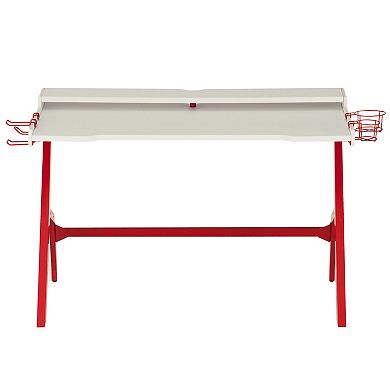 Techni Sport Ergonomic Computer Gaming Desk Workstation