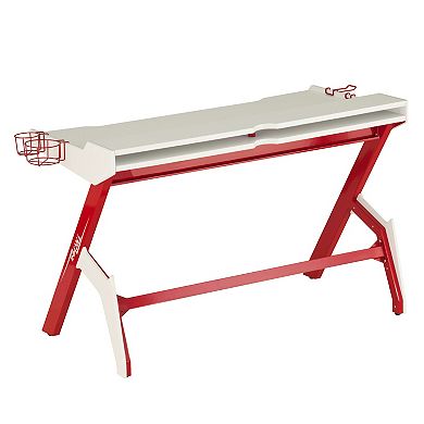 Techni Sport Ergonomic Computer Gaming Desk Workstation