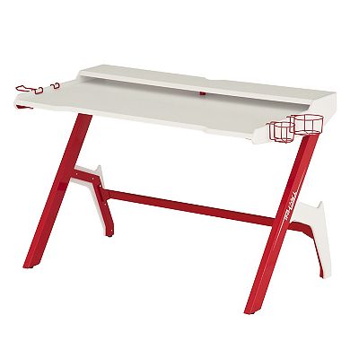 Techni Sport Ergonomic Computer Gaming Desk Workstation