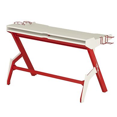 Techni Sport Ergonomic Computer Gaming Desk Workstation