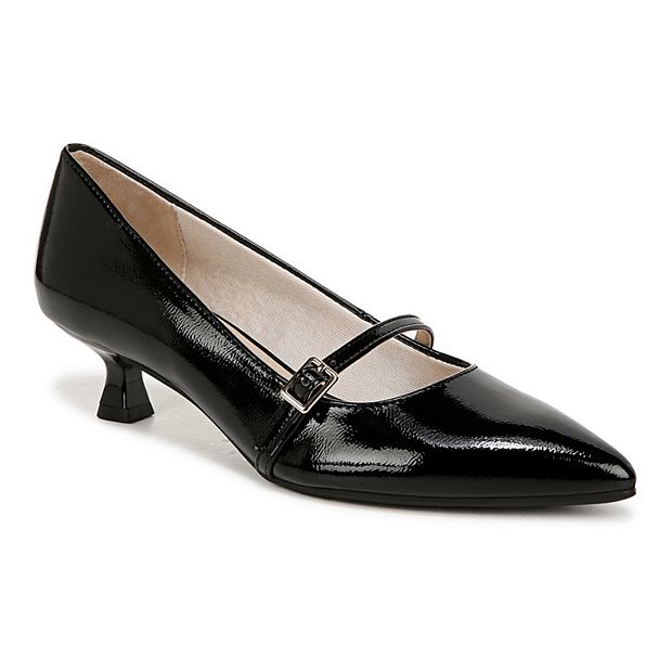 (取寄) ライフストライド レディース マデリン メアリー ジーン シューズ LifeStride women Madelyn Mary Jane Shoes Black Mesh LifeStride Madelyn Women's Mary Jane Kitten Heels