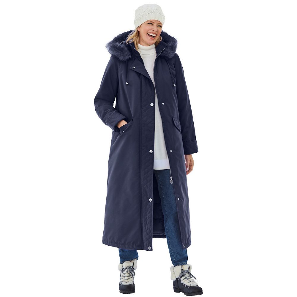 Winter Jacket Female Parka Coat Long Down Jacket Plus Size Long Hooded Down Cotton Coat Jacket Women