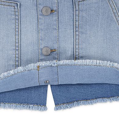 Toddler Girls Levi's® T-shirt & Denim Skort Set