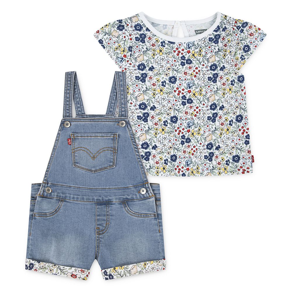 Child's Short Sleeve T-Shirt Levi's Double Cuff