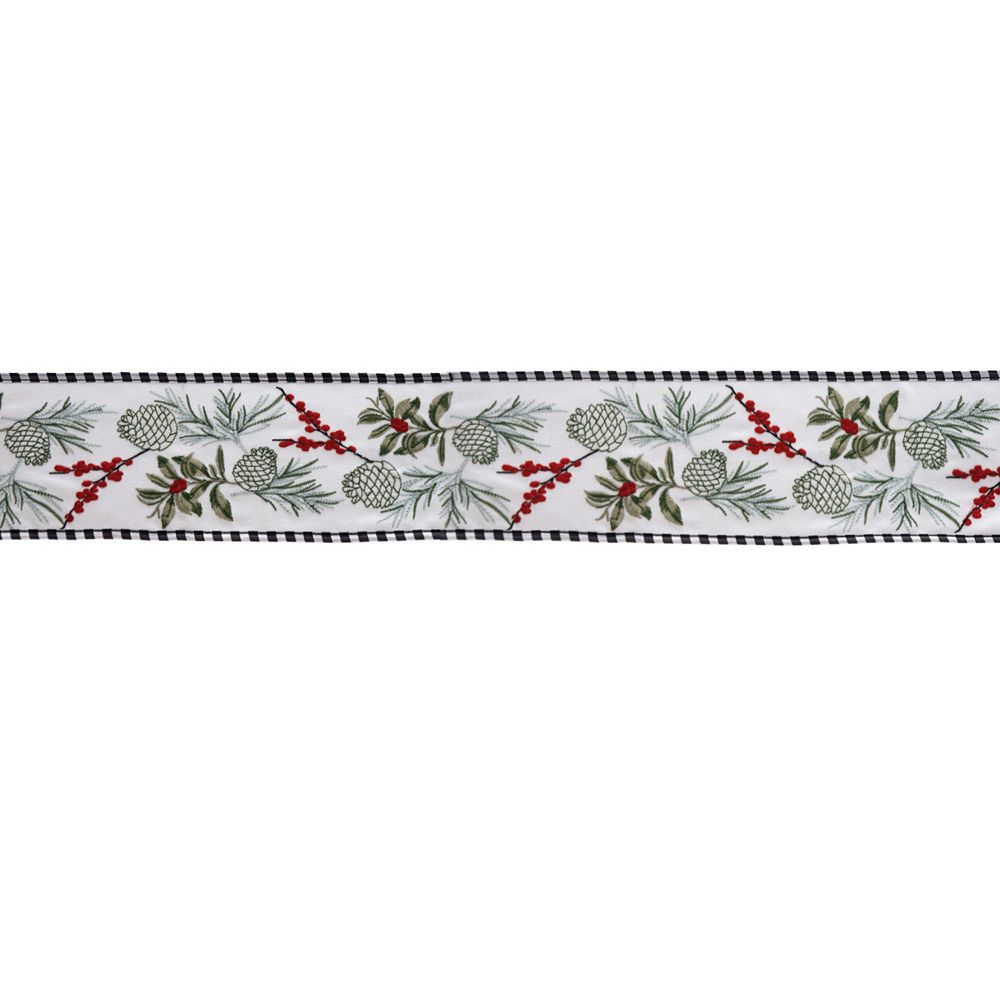 Melrose International Botanical Printed Ribbon 4