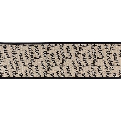 Melrose Merry Christmas Ribbon