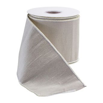 Melrose Beige Holiday Ribbon