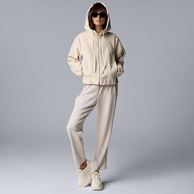 Womens Simply Vera Vera Wang Women's Short Hooded Jacket