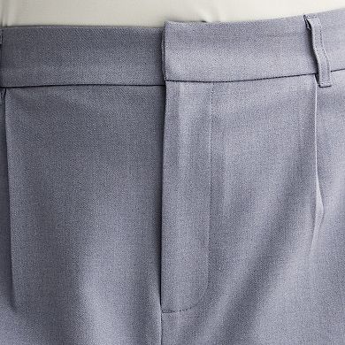 Juniors' Plus Size SO® High Rise Pleated Trouser Shorts