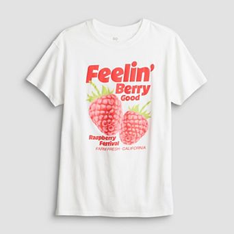 Girls 7-20 SO® Short Sleeve Oversized Graphic Tee in Regular & Plus Size