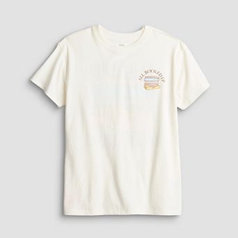 Girls 7-20 SO® Short Sleeve Oversized Graphic Tee in Regular & Plus Size