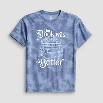 Girls 7-20 SO® Short Sleeve Oversized Graphic Tee in Regular & Plus Size