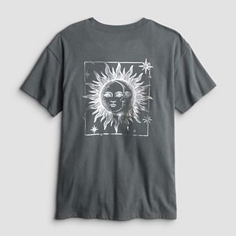 Girls 7-20 SO® Short Sleeve Oversized Graphic Tee in Regular & Plus Size