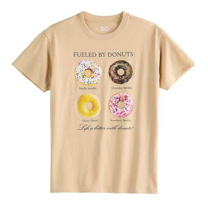 Girls 7-20 SO® Short Sleeve Oversized Graphic Tee in Regular & Plus Size