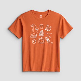 Girls 7-20 SO® Short Sleeve Oversized Graphic Tee in Regular & Plus Size