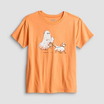 Girls 7-20 SO® Short Sleeve Oversized Graphic Tee in Regular & Plus Size