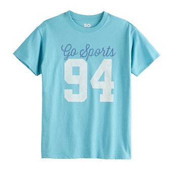 Girls 7-20 SO® Short Sleeve Oversized Graphic Tee in Regular & Plus Size