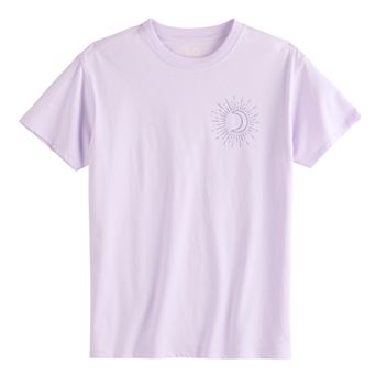 Girls 7-20 SO® Short Sleeve Oversized Graphic Tee in Regular & Plus Size