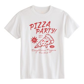 Girls 7-20 SO® Short Sleeve Oversized Graphic Tee in Regular & Plus Size