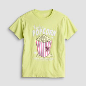 Girls 7-20 SO® Short Sleeve Oversized Graphic Tee in Regular & Plus Size