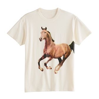 Girls 7-20 SO® Short Sleeve Oversized Graphic Tee in Regular & Plus Size