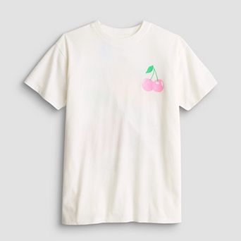 Girls 7-20 SO® Short Sleeve Oversized Graphic Tee in Regular & Plus Size