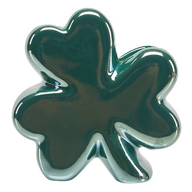 Celebrate Together St. Patrick's Day Shamrock Iridescent Candle