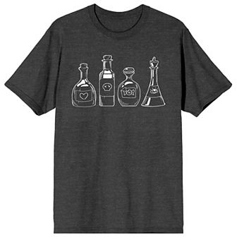 Men's Halloween Apothecary Bottles Graphic Tee