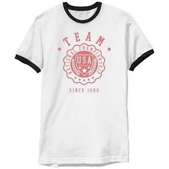 Men's Team USA Since 1986 Ringer Graphic Tee