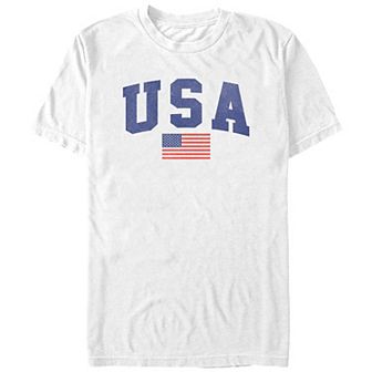 Men's USA Flag Graphic Tee