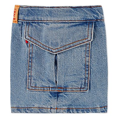 Girls 2T-6x Levi's® High Rise Cargo Jean Skort