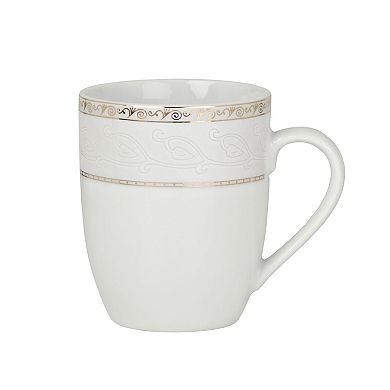 Fitz & Floyd Gold Serif 32-Piece Dinnerware Set