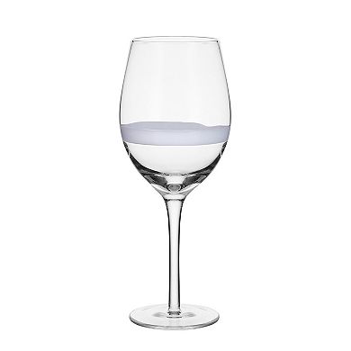 Fitz And Floyd Organic Band 19-Oz Highball Glasses, Set Of 4 - Wayfair