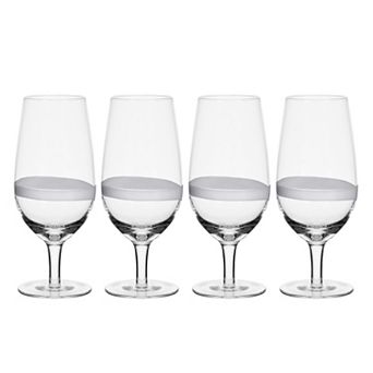 Fitz & Floyd Organic Band 19 oz. Juice Glasses, Set of 4
