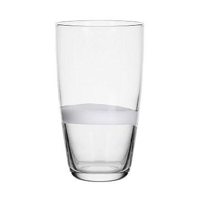 Fitz & Floyd Organic Band 19 oz. Highball Glasses, Set of 4