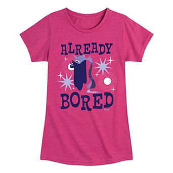 Disney / Pixar's Inside Out 2 Ennui Girls 7-16 Already Bored Graphic Tee