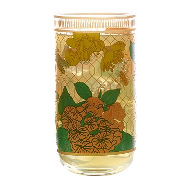 Fitz & Floyd Vintage Vibe 19 oz. Highball Glasses, Set of 4