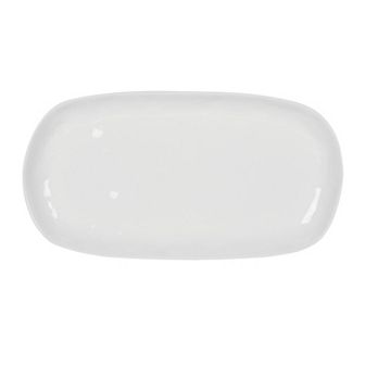 Fitz & Floyd Everyday White 15 in Organic Serve Platter