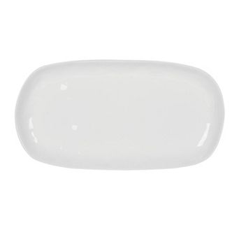 Fitz & Floyd Everyday White 15 in Organic Serve Platter