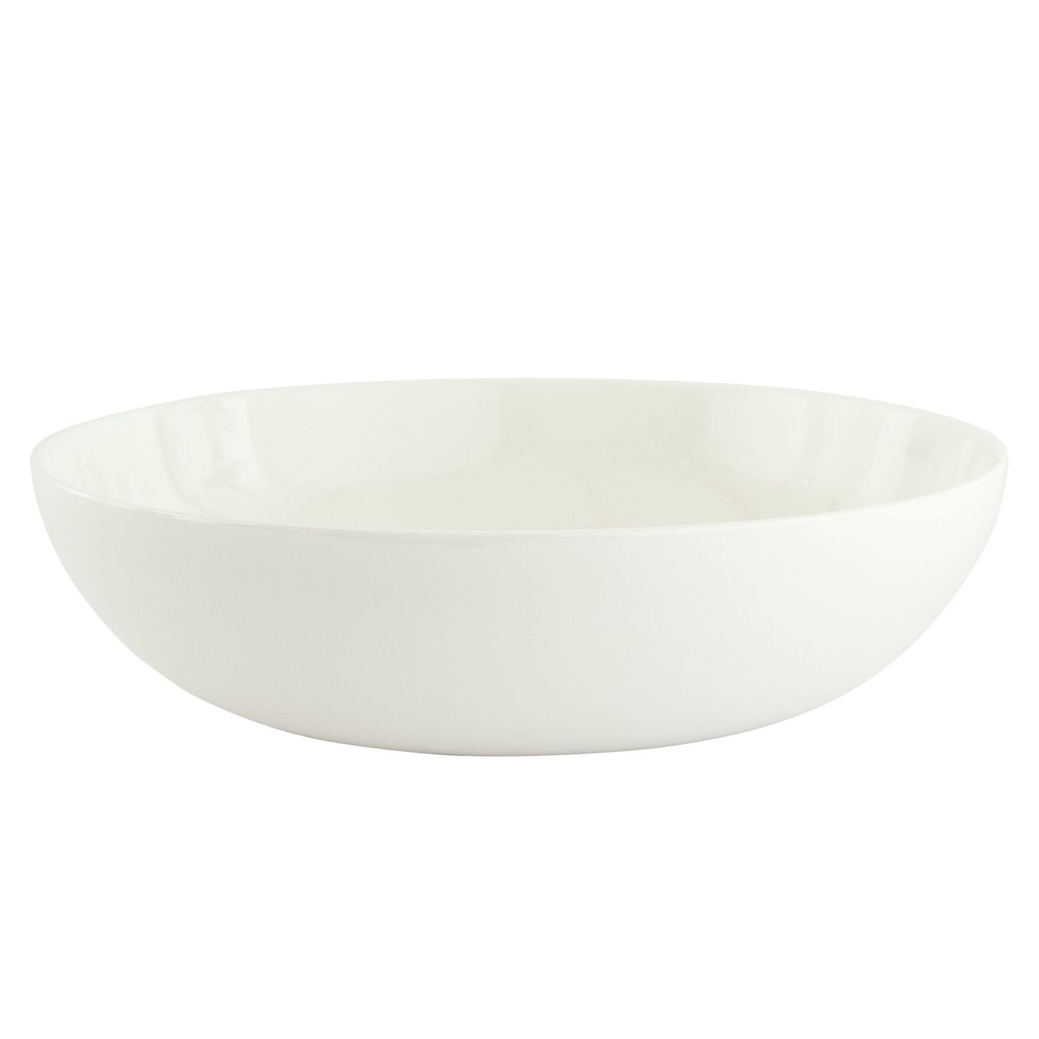 Fitz And Floyd Nevaeh Ciotola Per Verdure Bianca, 24 Cm, In Porcellana, Lavabile In Lavastoviglie E Microonde