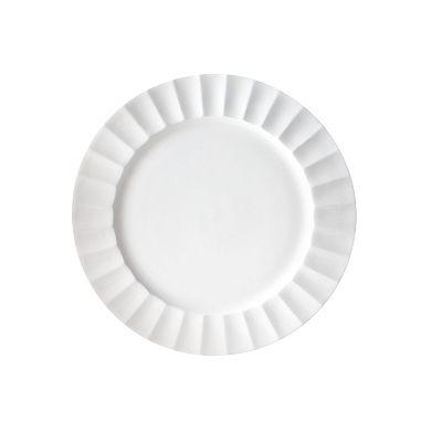 Fitz & Floyd Nevaeh 16-pc. White Fluted Dinnerware Set