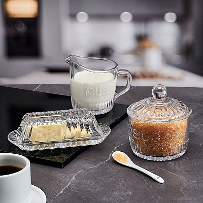 Fitz & Floyd 3-Piece Everyday Glass Bistro Set