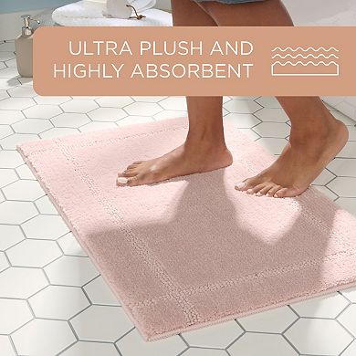 Town & Country Tufted Border Bath Mat