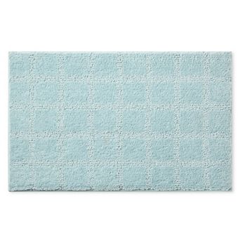 Town & Country Tufted Windowpane Bath Mat