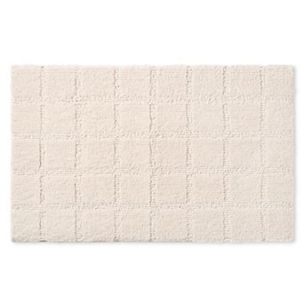 Town & Country Tufted Windowpane Bath Mat