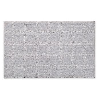 Town & Country Tufted Windowpane Bath Mat