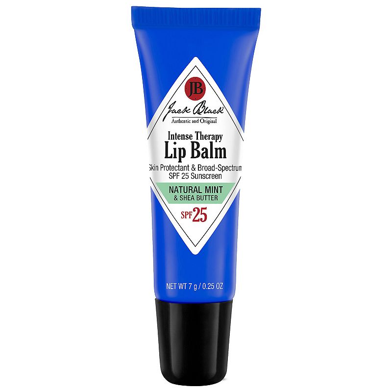 Jack Black Intense Therapy Lip Balm SPF 25 - Natural Mint and Shea Butter - 0.25 oz