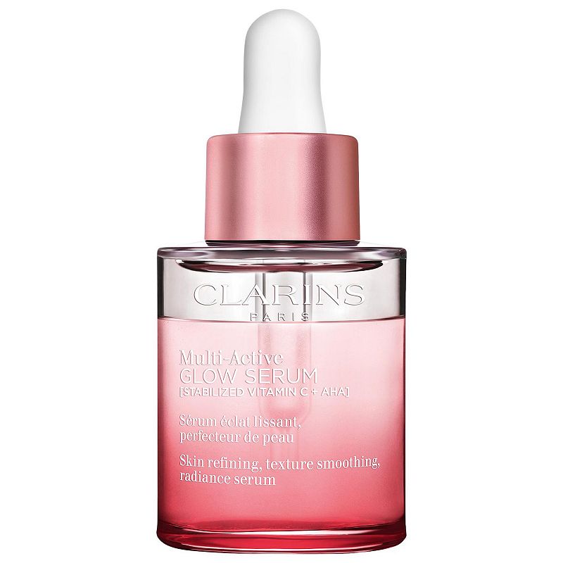 Clarins Multi-Active Brightening Glow Serum with Vitamin C + AHA, Size: 1 FL Oz, None