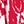 Vivid Red Ikat